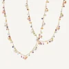 Marco Bicego Sautoir Avec Perles Et Pierres Multicolores Fashion
