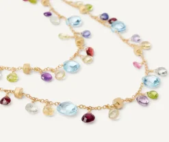 Marco Bicego Sautoir Avec Pierres Multicolores Best