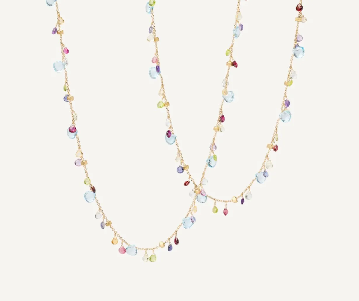 Marco Bicego Sautoir Avec Pierres Multicolores Best