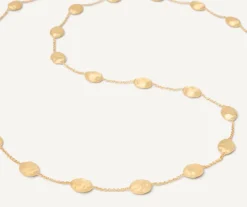 Marco Bicego Sautoir Long Avec Elements Ovales En Or Jaune Clearance