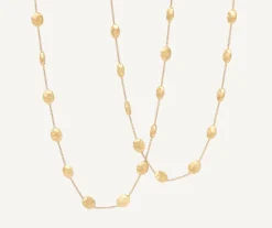 Marco Bicego Sautoir Long Avec Elements Ovales En Or Jaune Clearance